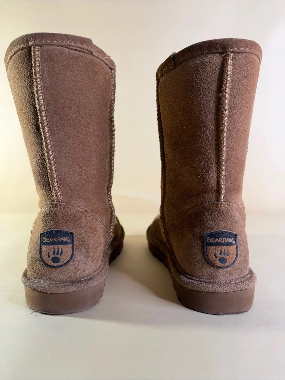 Bearpaw Brown Suede Winter Boots US 6
